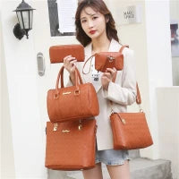 Women's Fashion Printed Fabric 6-Piece
