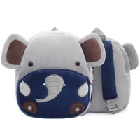 Cute Animal Cartoon Backpack School Bag, for Toddler Children Boys Girls, 3-5 Years Old, for Kindergarten Kids, Children, Unisex (Elephant)