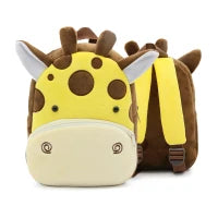 Cute Toddler Backpack,Cartoon Cute Animal Plush Backpack Toddler Mini School Bag(Giraffe)